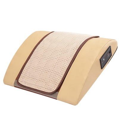 腰椎按摩仪家用腰部颈椎加热酸痛多功能腰靠曲度电动升降震动护腰 1个图5