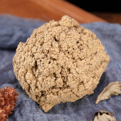 批发陈年20:1艾绒艾条叶艾柱隔物艾灸馆温灸黄金艾绒散装500g袋装 1个图3