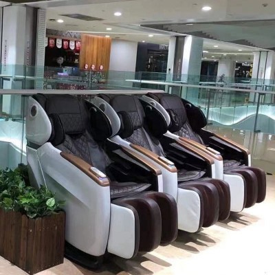 共享商用扫码投硬币纸币全自动4d零重力sl双轨道按摩椅出口跨境 1台图3