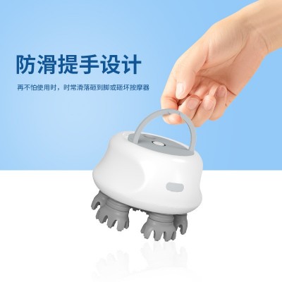 新款生发辅助仪 电动揉捏头皮防脱发掉发按摩家用头部按摩仪放松 100个图5