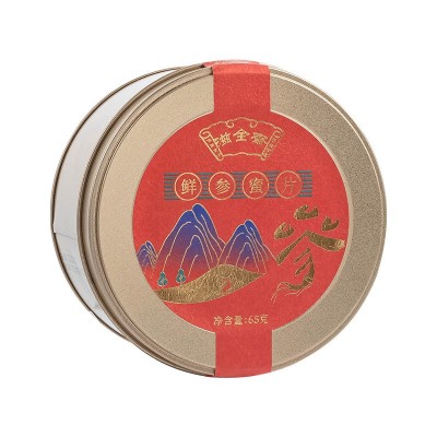 【人参蜜片】长白山人参蜜片鲜参红参蜜片蜜制品厂家直发65g铁罐 500罐图5