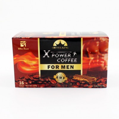 跨境现货 X Power Coffee for men男性玛咖能量咖啡东革阿里咖啡 1盒图5