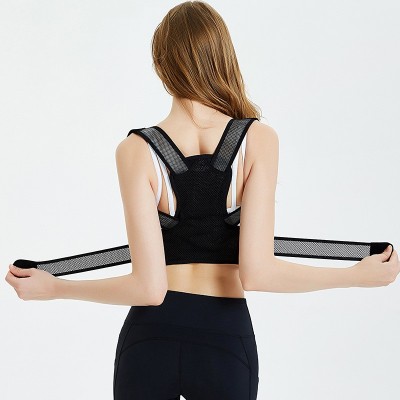 日本防驼背挺胸开肩开背美背矫正带隐形开肩矫姿带驼背矫正沉肩带 1个图2