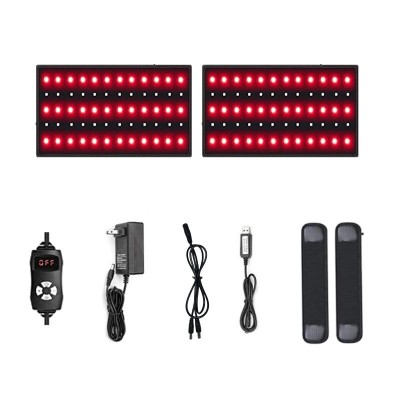 光疗LED发光手臂按摩带家用护臂垫 lipo wrap红光家用660nm*850nm 1套图2