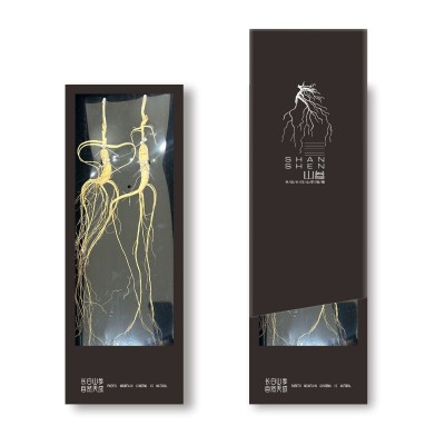 吉林长白山山参礼盒带证书礼袋人参干参滋补泡酒料直播一件代发 1盒图3