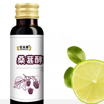 百未草桑葚酵素植物饮品现货厂家批发一件代发草本果蔬饮料低糖 1件图4