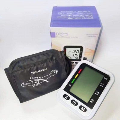 厂家供应电子血压计充电背光血压测量仪血压仪俄语防误碰外贸血压图2