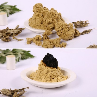 艾条厂家可指定按需艾绒艾灸 家用黄金艾绒 散装艾绒包批发 2件图2