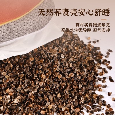 抖音爆款荞麦骨头枕艾草骨头枕反弓牵引枕草本颈椎枕家用礼品批发图2