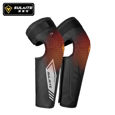 SULAITE摩托车电加热护膝 冬季骑行挡风长护具防水自发热保暖护腿图4