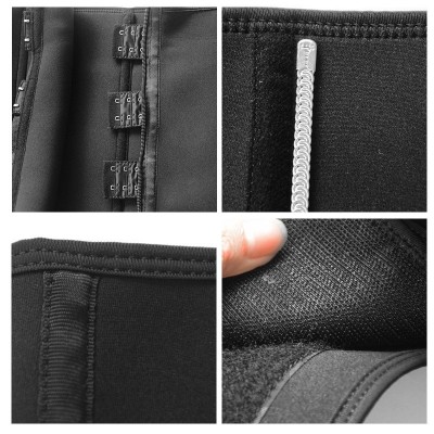 跨境SBR束腰运动暴汗腰带塑身美体衣高腰封包裹加压收腹腰带批发图3