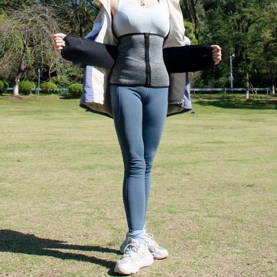 跨境SBR束腰运动暴汗腰带塑身美体衣高腰封包裹加压收腹腰带批发图4