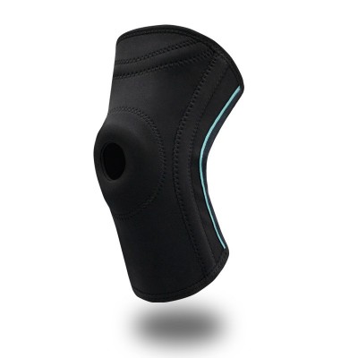 专业篮球运动护膝高弹莱卡弹簧支撑半月板膝盖关节跑步健身护膝套图5