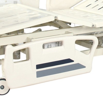 电动三功能医用ICU急救医护中控轮病床养老院整体升降双摇护理床图2