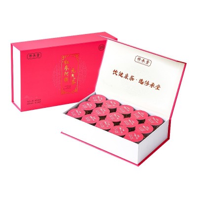 女士红参阿胶元气茶冷萃茶叶原材料养生茶花茶无糖包装红茶 1盒图4