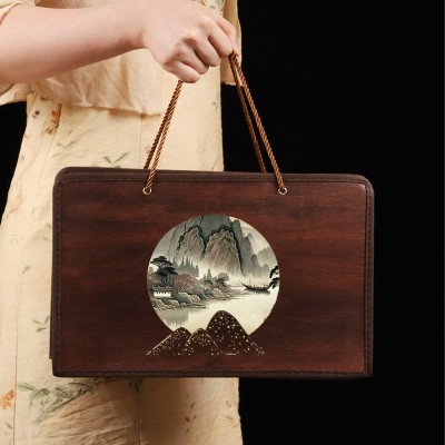 龙井绿茶高档茶叶礼盒装送礼批发新茶明前龙井绿茶春茶散装茶叶批 1盒图3