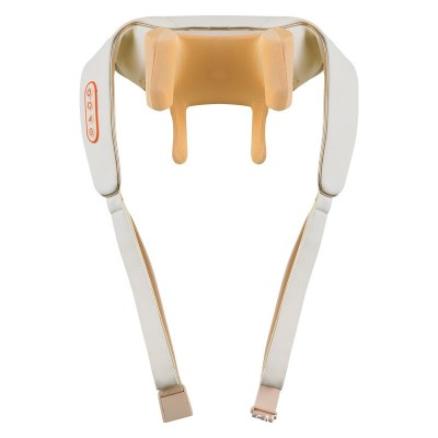 颈椎按摩器斜方肌按摩仪按压揉捏机械式疏通肌肉按摩便携充电披肩图5