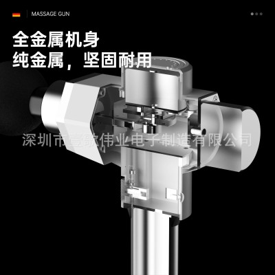 大功率理疗专用筋膜枪16mm高频深层肌肉放松按摩仪超强动力按摩器图4