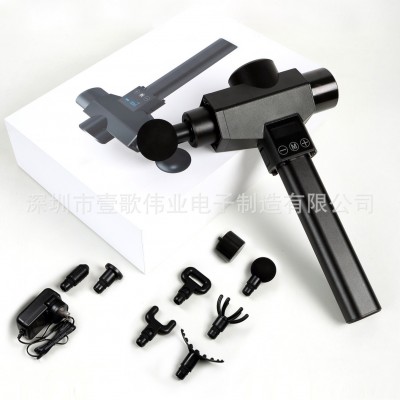 16mm大功率金属筋膜枪 康复理疗按摩器 多功能专业训练级按摩枪图3