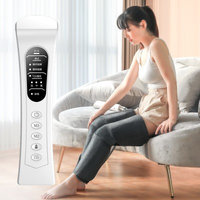 空气波腿部按摩器热敷气囊按摩家用美腿仪小腿大腿脚部按摩仪 1套