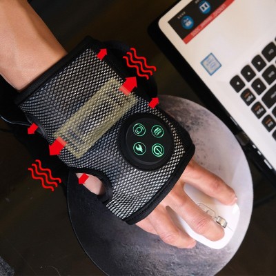 跨境热销气囊手部按摩仪发热震动护腕器手关节理疗腱鞘手腕按摩仪图4