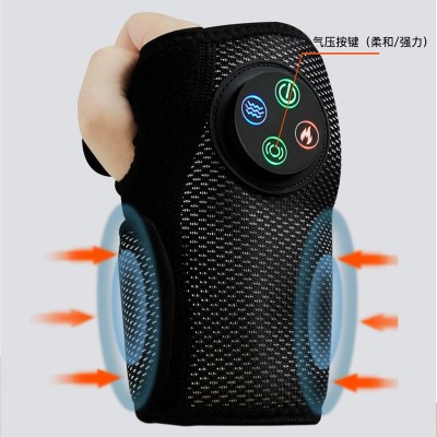 跨境热销气囊手部按摩仪发热震动护腕器手关节理疗腱鞘手腕按摩仪图3