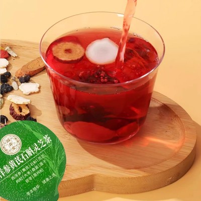 西洋参黄芪石斛灵芝小罐茶整颗原料抖音快手电商直播代发批发 1盒图2