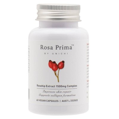 可按需设计澳洲unichi玫瑰果精华胶囊丸全身胶原蛋白含VC女性养颜 1瓶图4