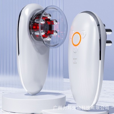 跨境 负压真空拔罐器EMS微电流美容仪刮痧仪家用手持式按摩纤体仪 1个图4