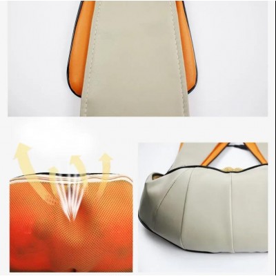 跨境wish亚马逊护颈肩仪全身肩颈按摩器揉捏颈椎热敷按摩披肩肩背 5个图3