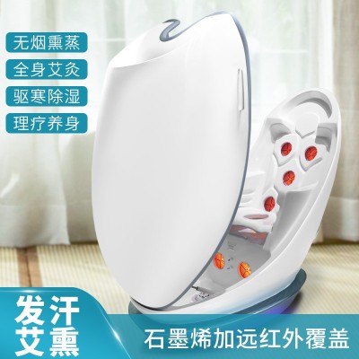 能量熏蒸机安全远红外线家用月子发汗仓美容院全身干湿汗蒸太空舱 1台图4