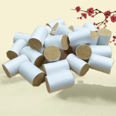 藏红花五年艾柱陈艾柱艾绒艾灸条温灸器具随身灸艾灸盒用54柱 1盒图2