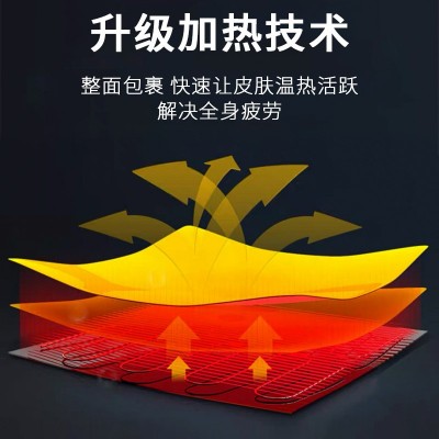 EMS硅胶加热微电健腹腰带脉冲充电按摩塑形美体健身仪腹肌健身器图4