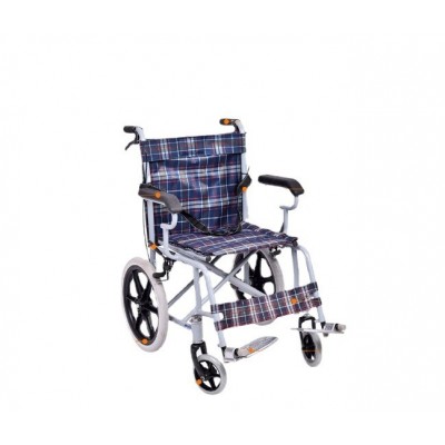 轮椅老人代步车手动自助轻便折叠轮椅便携残疾人手动代步车助力车图5