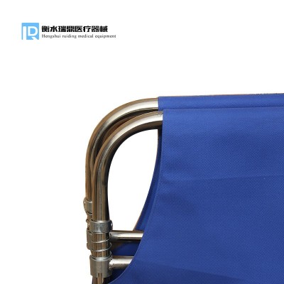 救护车救援用多功能两折担架 折叠式带轮急救担架 大量供应图4