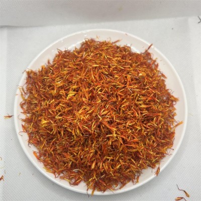 中药材红花产地新疆500克散装批发泡脚草红花新货图2