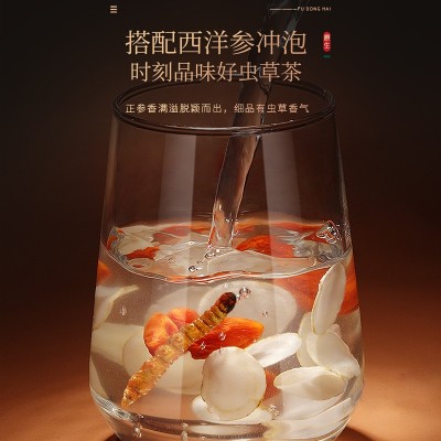 福东海冬虫夏草10克礼盒 青海当季头期冻干虫草全虫断草送礼批发图4