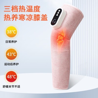 跨境腿部按摩器新款家用智能膝盖热敷电动空气波气囊大小腿按摩仪图3