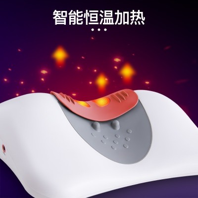 颈椎按摩器仪颈部腰部肩部多功能颈椎加热家用电动热敷劲椎枕批发图2
