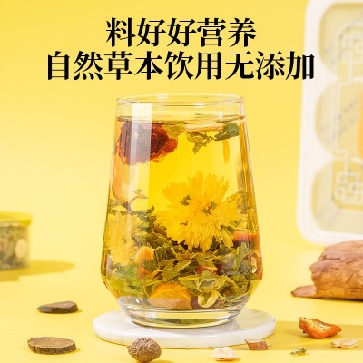 源头厂家胖大海罗汉果橘红茶小罐茶养生茶组合茶花茶包批发代发图3