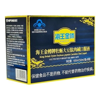 一件代发 海王金/樽牌牡蛎大豆肽肉碱口服液400ml图2
