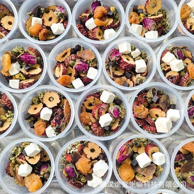 药都花戏楼红参阿胶女神茶小罐茶新品上市源头工厂支持一件代发图3