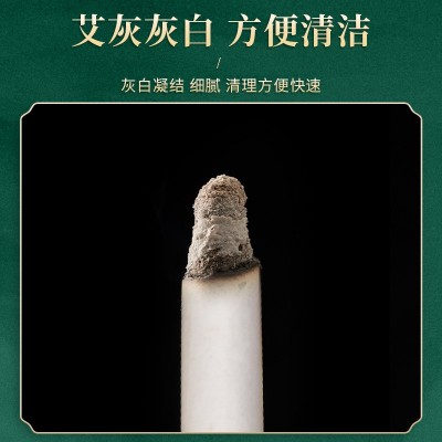 1cm细艾条艾柱厂家批发 陈年艾绒艾灸条艾灸柱黄金艾条艾灸馆用图4