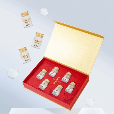 高档包装送礼好品进口燕窝溯源营养滋补50g*6/瓶即食燕窝冰糖礼盒图2