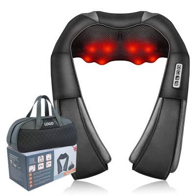 按摩披肩家用加热新款多功能颈椎按摩器电动揉捏肩腰背部按摩仪图5