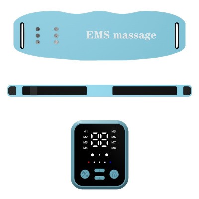 新款EMS按摩腰带 发热燃脂塑身腰带腰部脉冲按摩器家用腹部健身仪图5