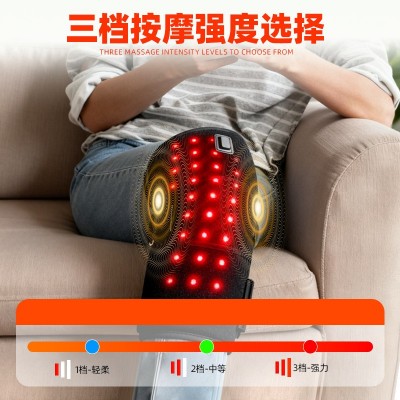 源头工厂红光理疗加热按摩护膝 660/850nm红外灯珠膝盖关节按摩仪图2
