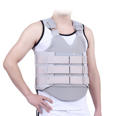 可塑型胸腰椎支具胸腰椎固定护具背带式高位低位胸腰椎固定支具图5