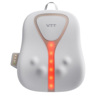 VTT薄款背部按摩靠垫车载导轨上下游走腰背两用脊椎揉捏按摩器厂图5