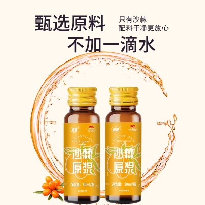 沙棘原浆 鲜榨沙棘原浆原汁新疆特产NFC鲜榨维生素C果汁工厂直发图2